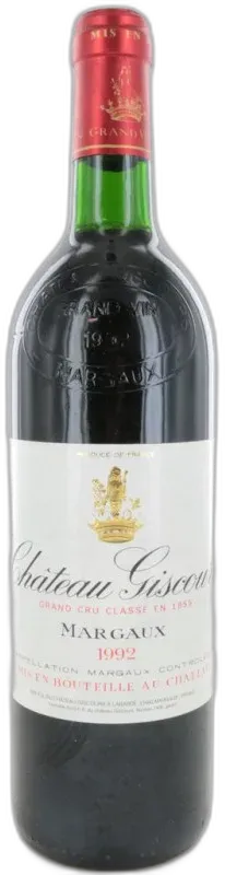 photo du vin Château Giscours 1992