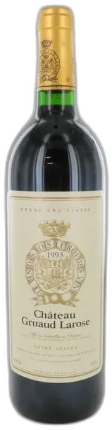 photo du vin Château Gruaud Larose 1993
