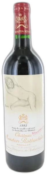 photos du vin Château Mouton Rothschild 1993