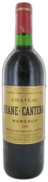 image du vin Château Brane Cantenac 1993