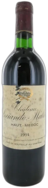 photo du vin Château Sociando Mallet 1994