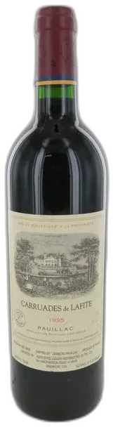 photo du vin Carruades de Lafite 1995