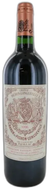 image du vin Château Pichon Longueville Baron 1996