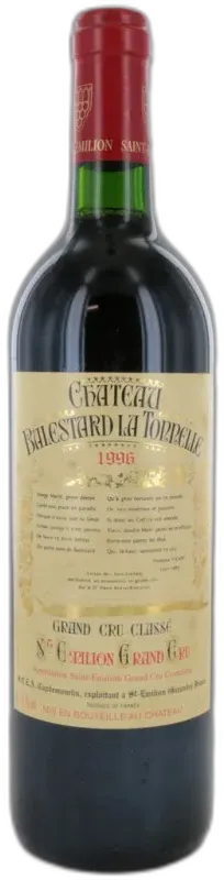 image du vin Château Balestard la Tonnelle 1996