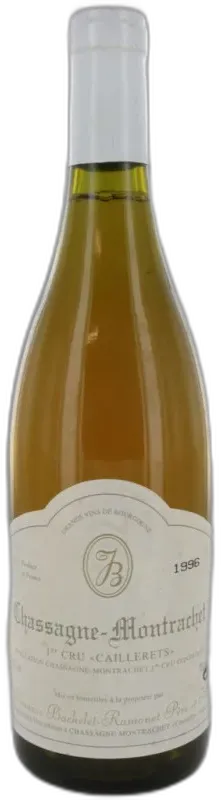 vue du vin Chassagne Montrachet 1er Cru 1996 les Caillerets Ramonet