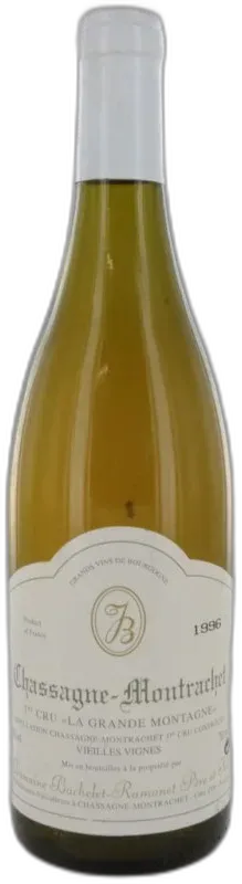 photo du vin Chassagne Montrachet 1er Cru la Grande Montagne 1996 Ramonet