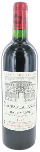 vue du vin Château la Lagune 1997