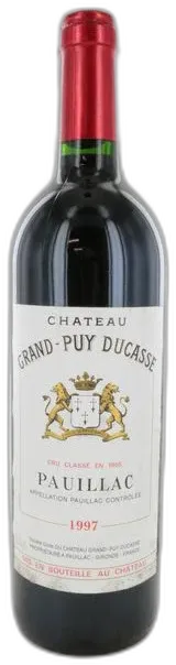 image du vin Château Grand Puy Ducasse 1997
