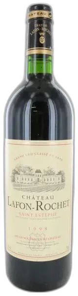 photo du vin Château Lafon Rochet 1998