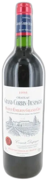 image du vin Château Grand Corbin Despagne 1998