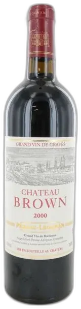capture du vin Chateau Brown