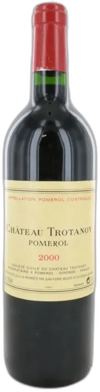 vue du vin Château Trotanoy 2000