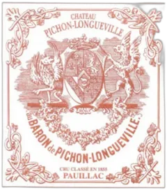 illustration du vin Château Pichon Longueville Baron 2001