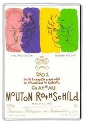 photo du vin Château Mouton Rothschild 2001