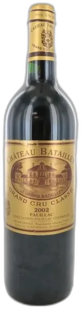 photo du vin Château Batailley 2002