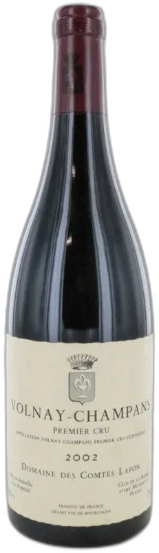 photos du vin Volnay 1er Cru Champans 2002 Comtes Lafon