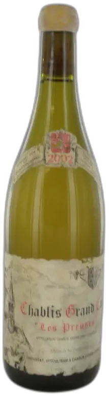photo du vin Chablis Grand Cru 2002 les Preuses Dauvissat