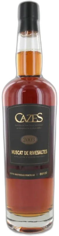 photo du vin Vieux Muscat de Rivesaltes 2003 Domaine Cazes