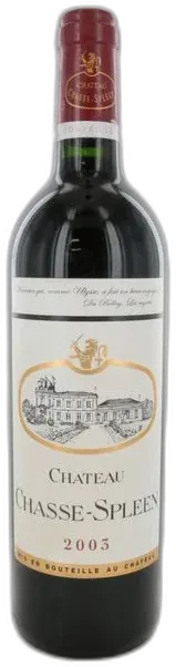 photo du vin Château Chasse Spleen 2003
