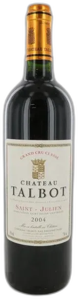 photo du vin Château Talbot 2004