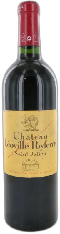 capture du vin Château Léoville Poyferré 2004