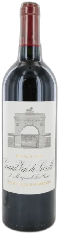 vue du vin Château Léoville Las Cases 2008