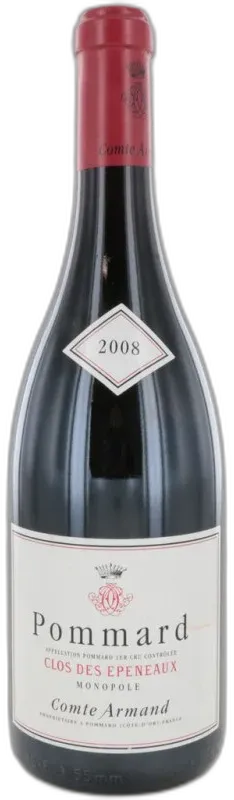 photos du vin Pommard 1er Cru Clos des Epeneaux 2008 Comte Armand