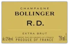 illustration du vin Bollinger r d 2008