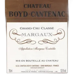 photos du vin Château Boyd Cantenac 2008