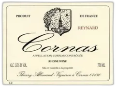 photos du vin Cornas 2008 Reynard Thierry Allemand