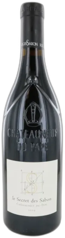 illustration du vin Châteauneuf du Pape 2009 le Secret des Sabon Roger Sabon