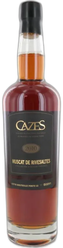 photo du vin Vieux Muscat de Rivesaltes 2010 Domaine Cazes
