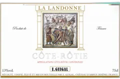 capture du vin la Landonne 2010 Guigal