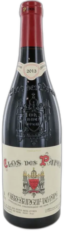 photos du vin Clos des Papes 2013