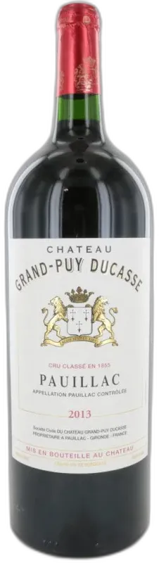 capture du vin Château Grand Puy Ducasse 2013 en Magnum
