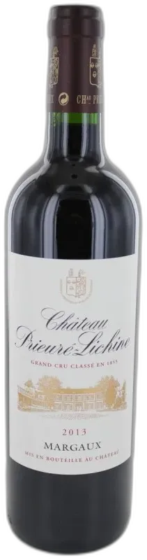 photo du vin Château Prieuré Lichine 2013
