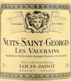 illustration du vin Nuits st Georges 1er Cru les Vaucrains 2014 en Magnum Louis Jadot