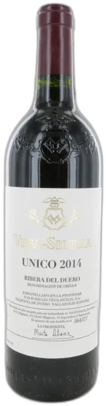 image du vin Vega Sicilia Unico 2014