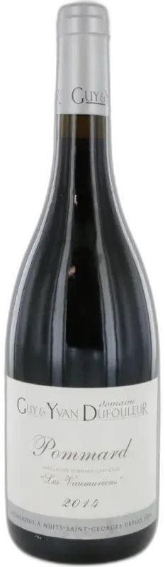 capture du vin Pommard 2014 les Vaumuriens Guy et Yvan Dufouleur