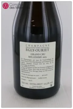 photo du vin Egly-Ouriet Brut Grand Cru 2015