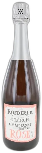 photos du vin Brut Nature Rosé Edition Starck 2015 Louis Roederer