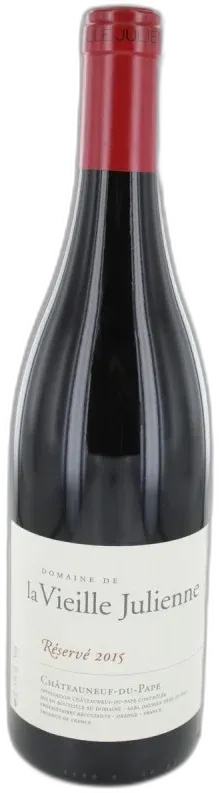 photos du vin Chateauneuf du Pape 2015 Réservé Domaine de la Vieille Julienne