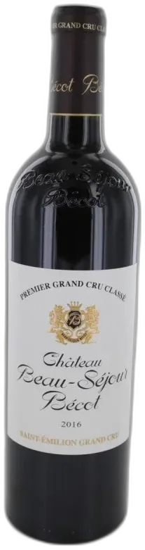 illustration du vin Château Beau-Séjour Bécot 2016