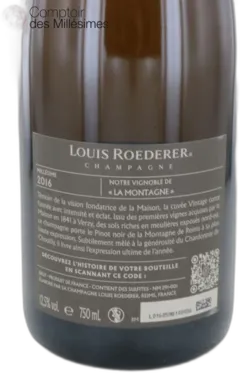 capture du vin Brut Vintage 2016 Louis Roederer