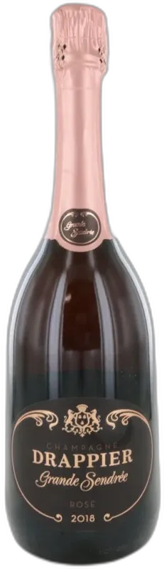 photo du vin Grande Sendrée Rosé 2018 Champagne Drappier
