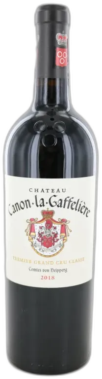 photo du vin Château Canon la Gaffelière 2018