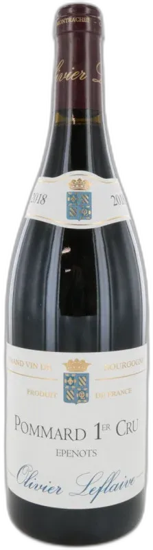 photos du vin Pommard 1er Cru Epenots 2018 Olivier Leflaive