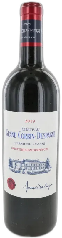 illustration du vin Château Grand Corbin Despagne 2019