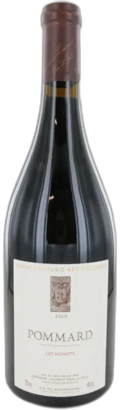 photo du vin Pommard les Vignots 2019 Laurent Père et Fils
