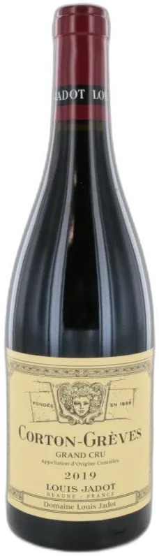aperçu du vin Corton Grèves Grand Cru 2019 Louis Jadot